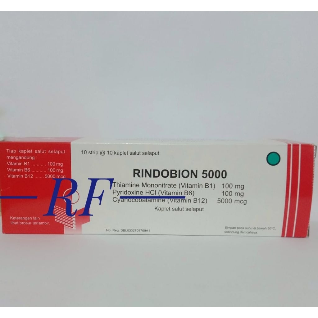 Rindobion 5000 Caplet isi 100 (Yarindo)