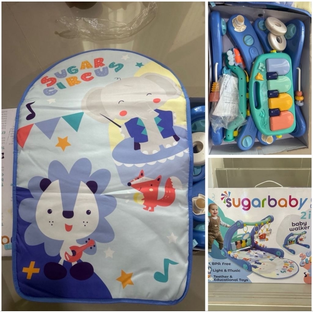 Baby Walker & Playmat (Preloved)