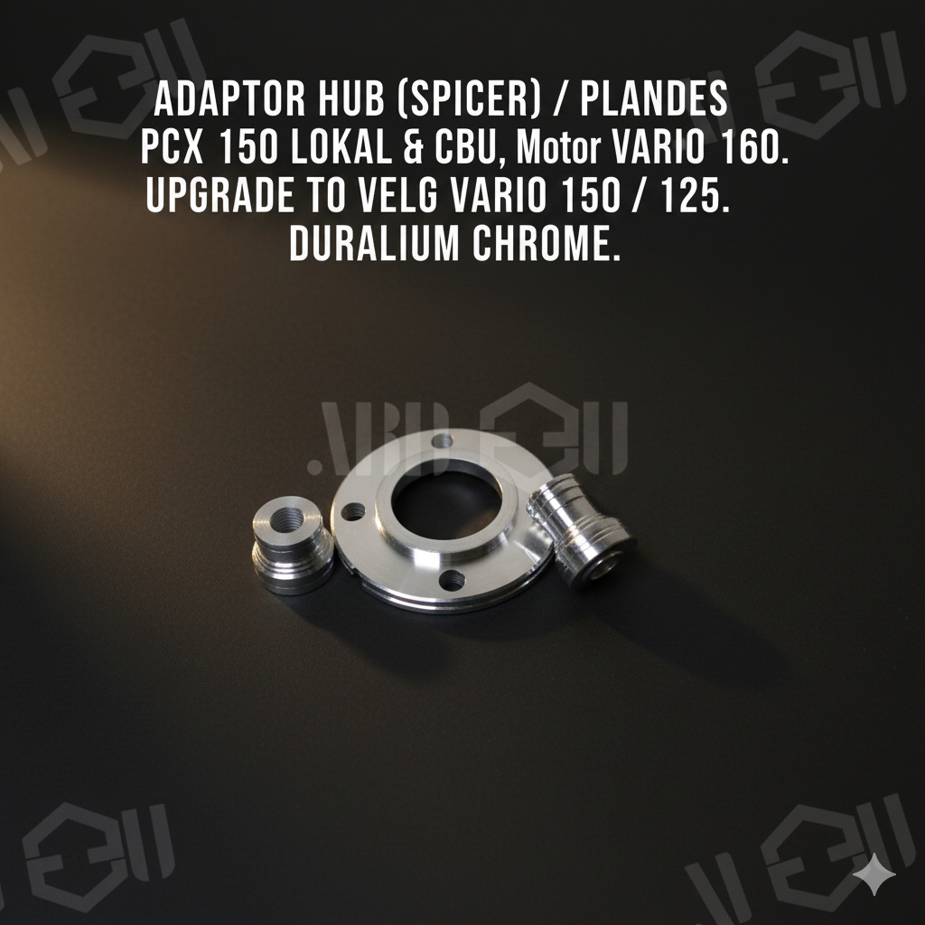BUSHING AS RODA DEPAN ADAPTOR HUB (SPICER) / PLANDES PCX 150 LOKAL & CBU, Motor VARIO 160. UPGRADE T