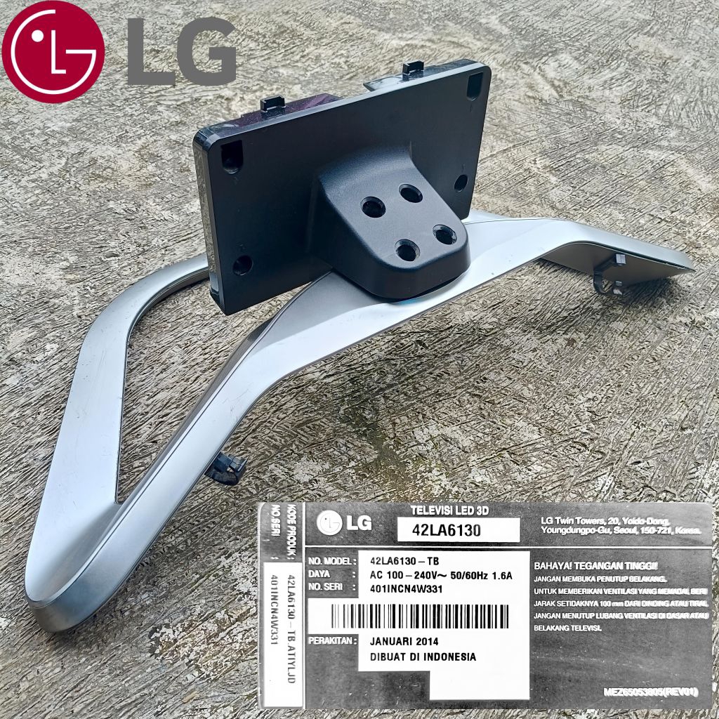 STAND / KAKI TV LG 42LA6130 LED TV 42 inch LG Part TV 42LA 6130 Original