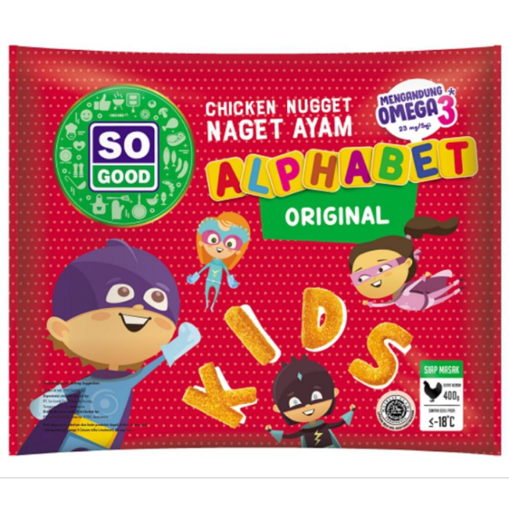 So Good Nugget Alphabet 400 gr