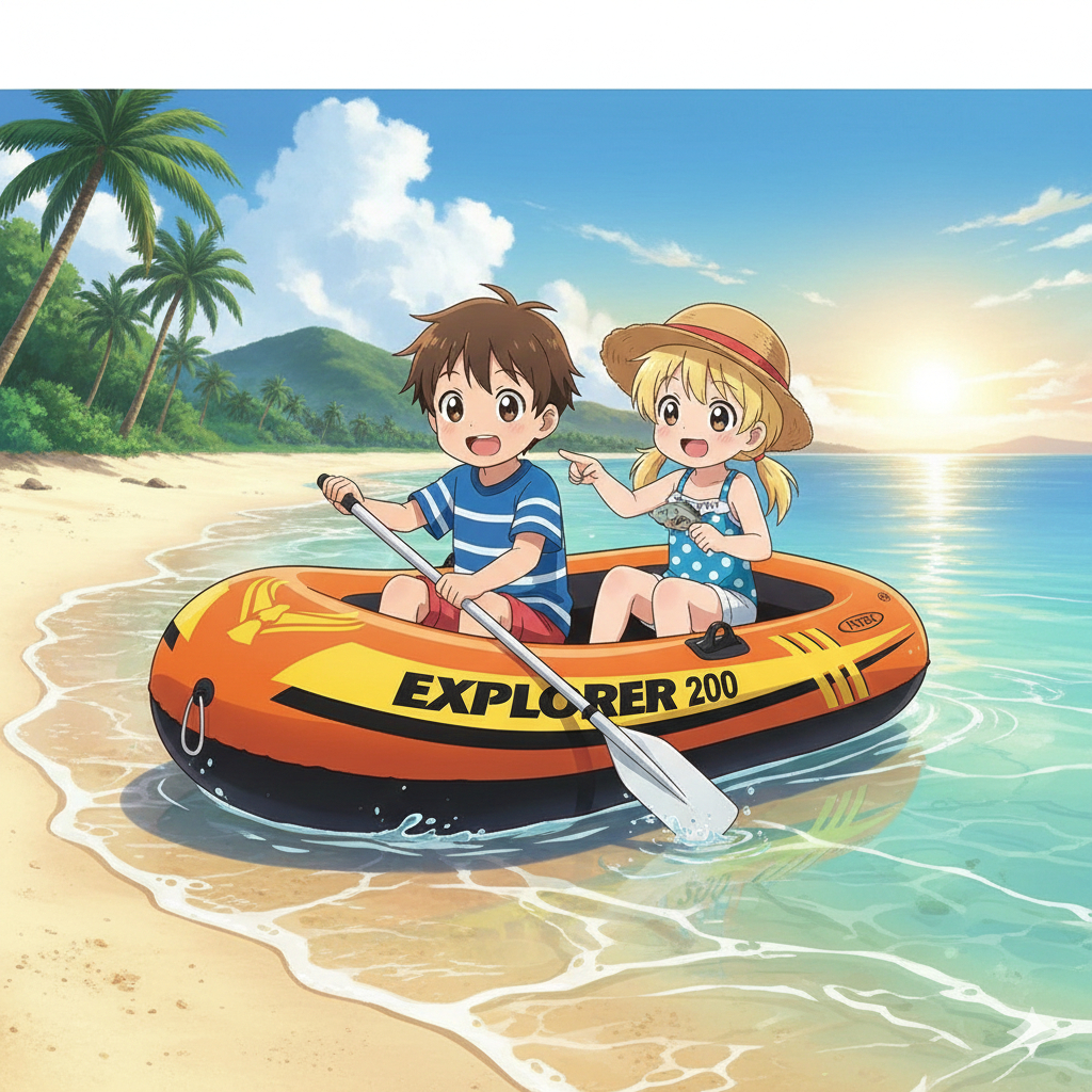 Intex 58330 | Rubber Boat intex | perahu Karet Explorer 200 intex 58330 | BOAT murah untuk mancing