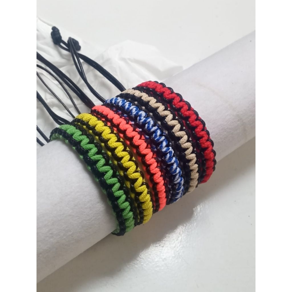 (Bisa COD) Gelang Tali Korea Warna