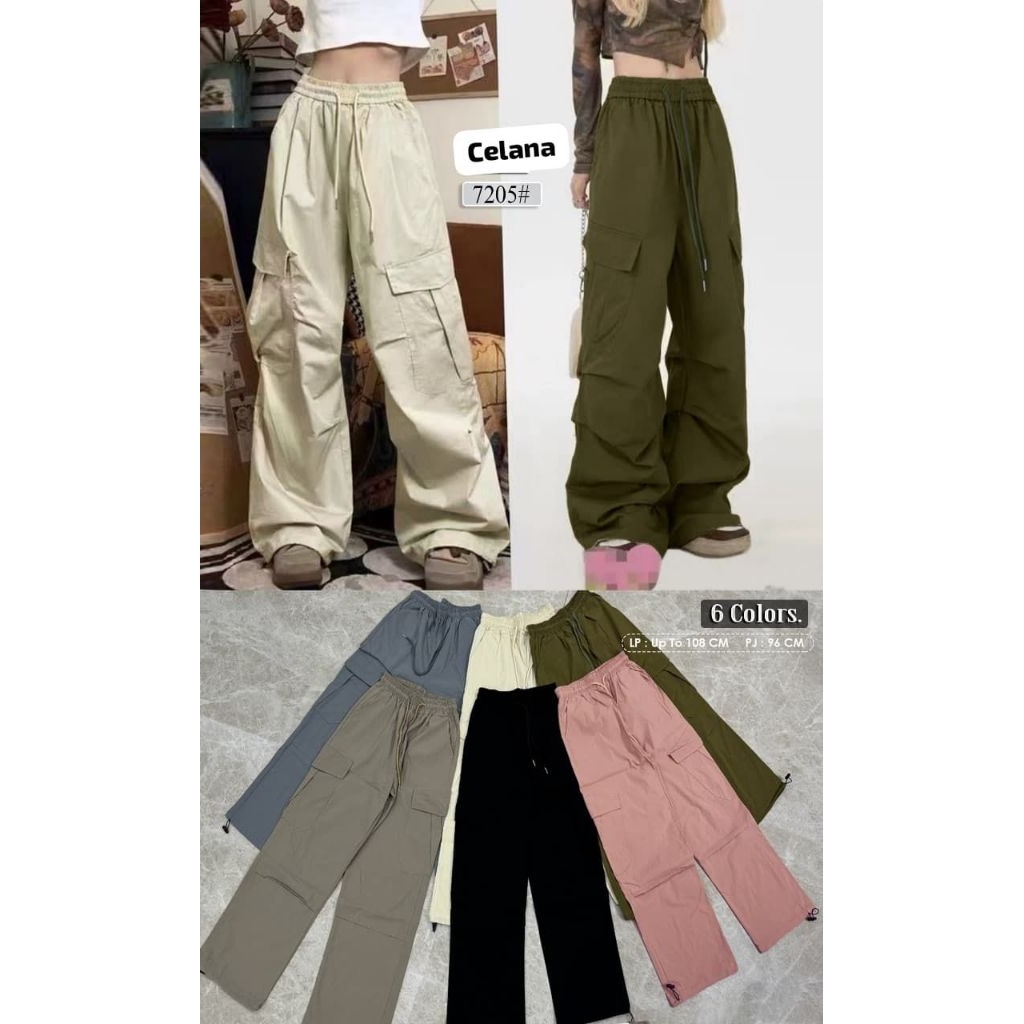 E029 celana wanita terbaru ainra outfit