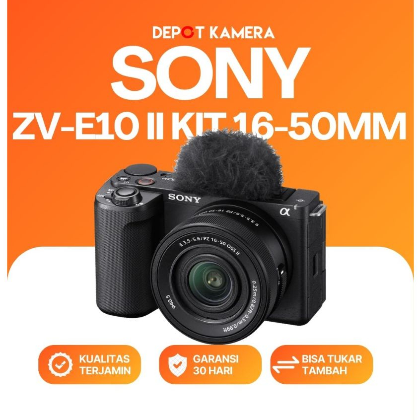 ( DEPOT KAMERA ) SECOND - SONY ZV-E10 MARK II KIT 16-50MM