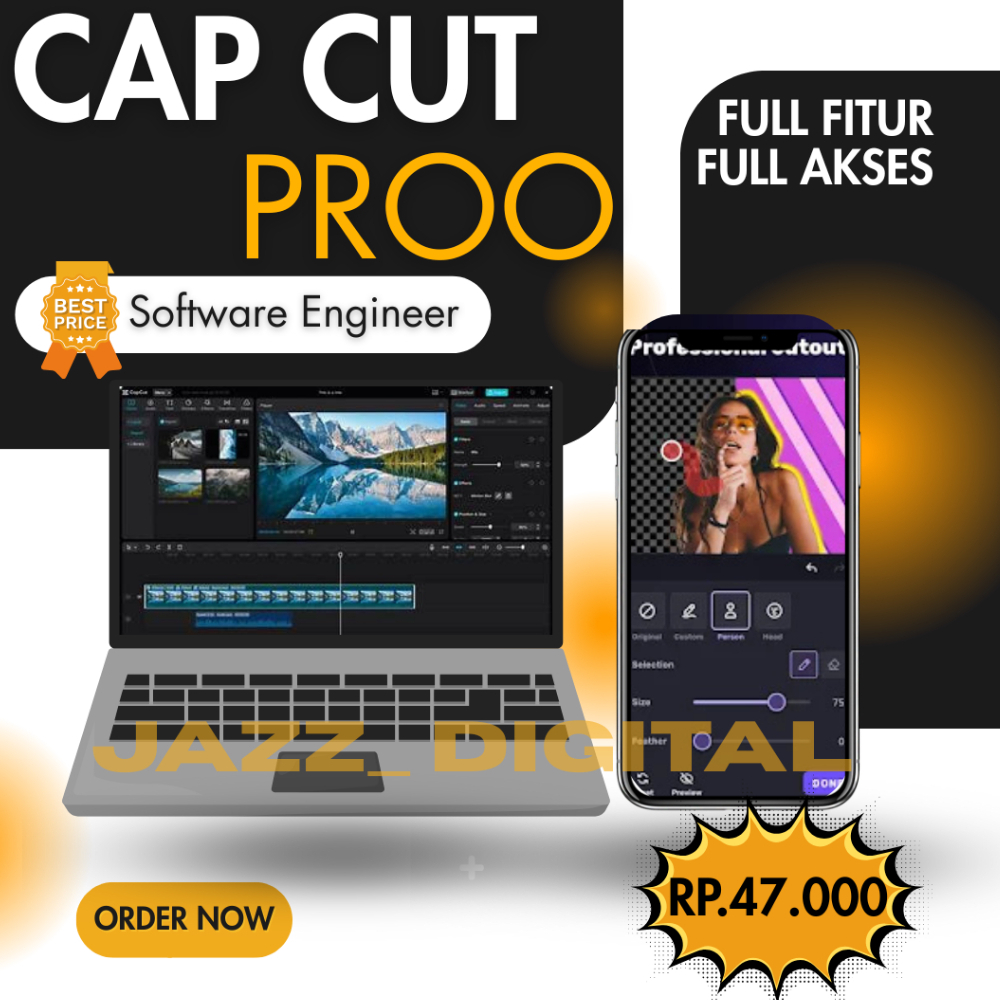 Tamplate 1000000+++ capcut pro full garansi
