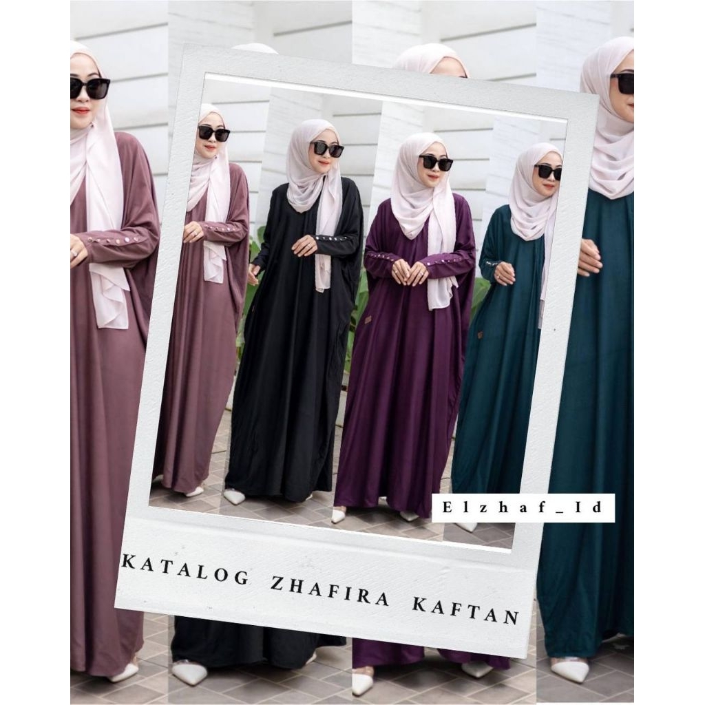 GAMIS KAFTAN ZAHRA, KAFTAN ZHAFIRA, GAMIS KAFTAN TWILL, GAMIS ELZHAF, GAMIS TWILL TERBARU