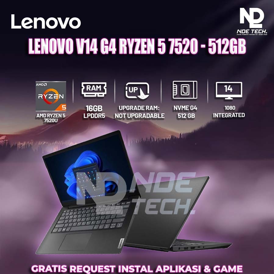 LENOVO V14 G4 RYZEN 5 7520