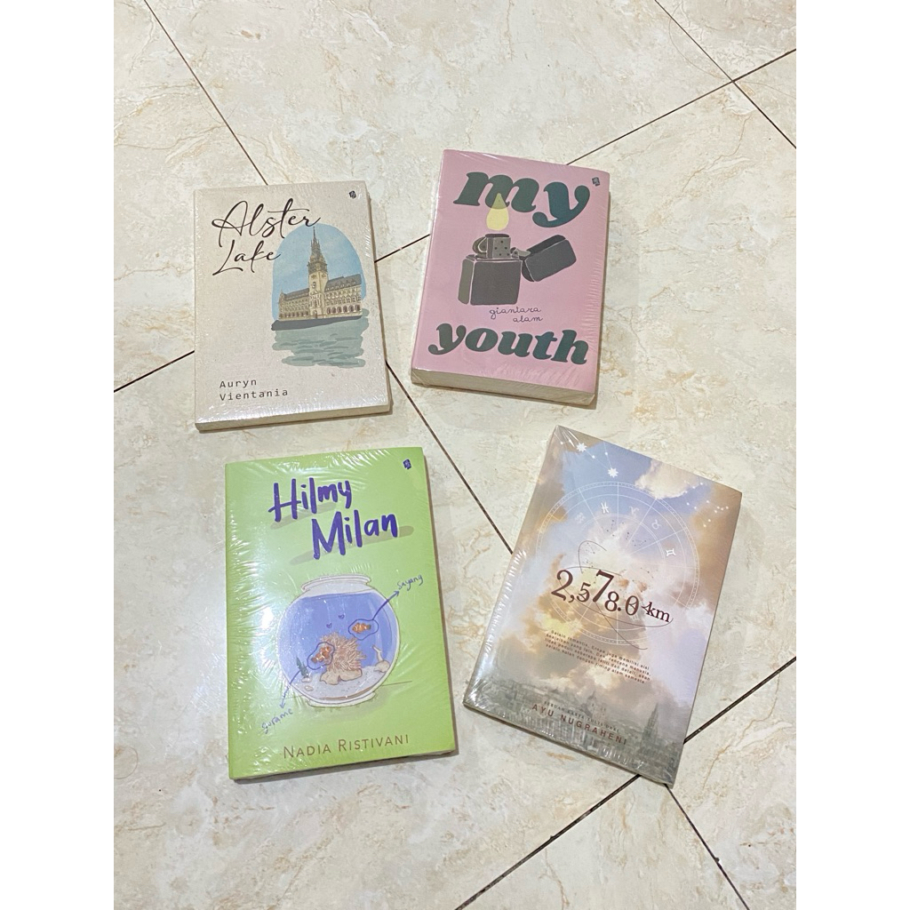 Preloved New Sealed Novel (Baru) My Youth, Alster Lake, 2,578.0 km