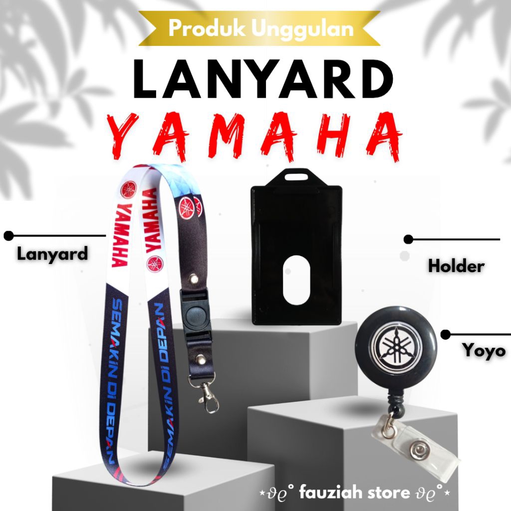 READYTALI ID CARD YAMAHA TERBARU / LANYARD YAMAHA TERBARU TERMURAH