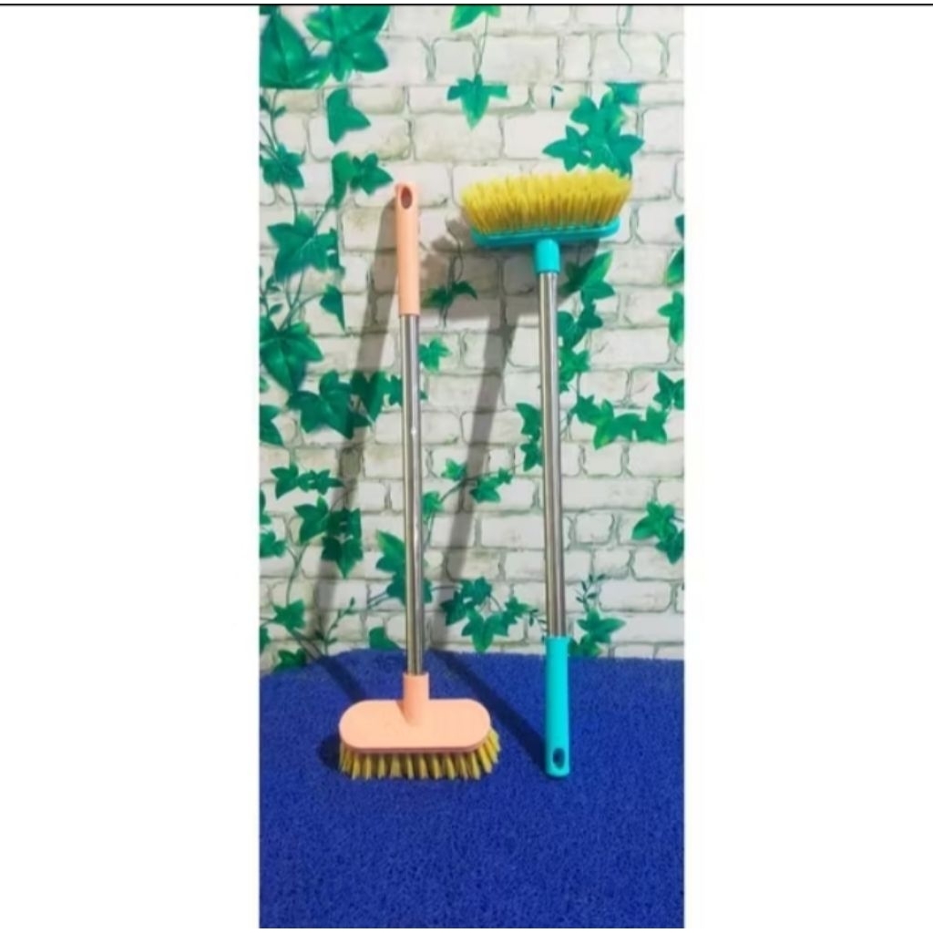 sikat WC gagang stainless cantik