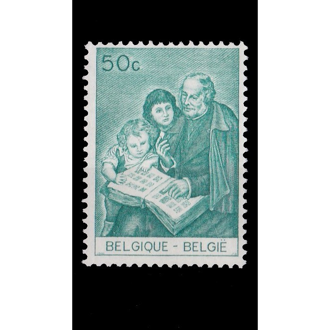 S0180 Prangko Belgia 1965 Young Philatilists Single set 1v Mnh