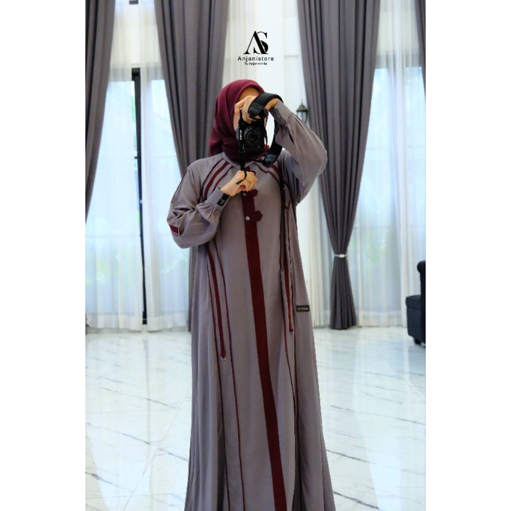 GAMIS TWILL ANJANI STORE DEEP MAUVE