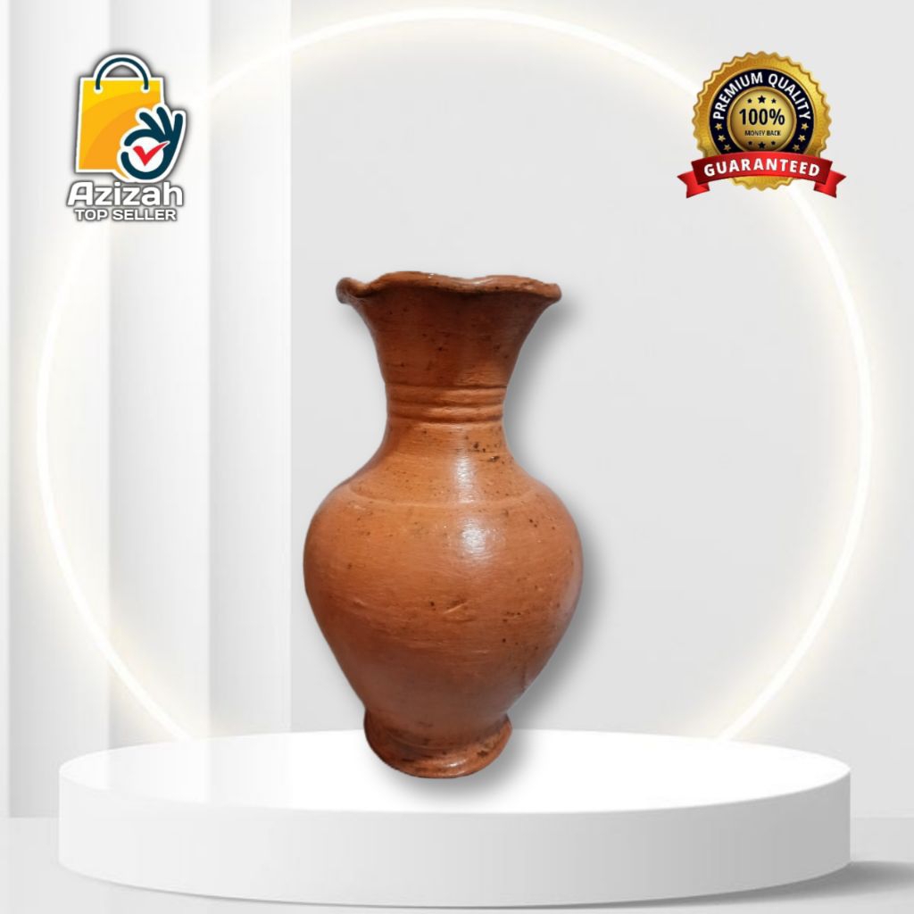 Vas Bunga Tanah Liat Ukuran Besar