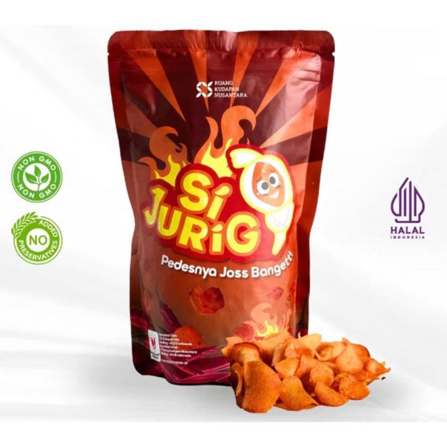Keripik Singkong Pedas / Makanan Ringan Singkong Pedas / Si Jurig / KRIPJUR