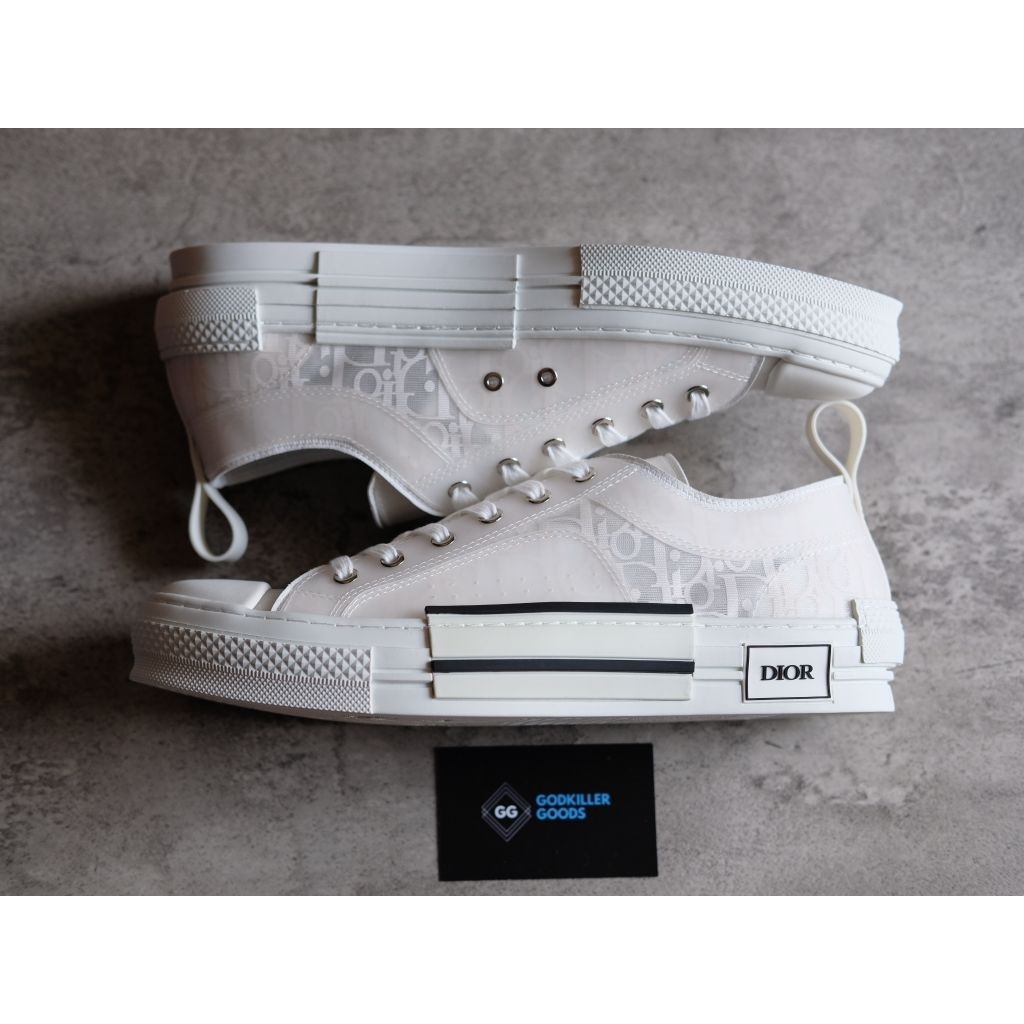 B23 Low Top Sneaker Oblique White Transparent Authentic GK