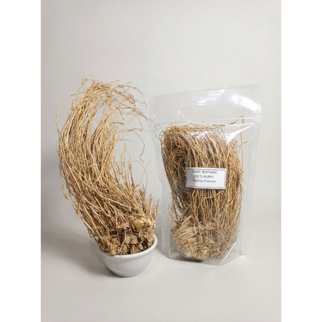 Akar Wangi Kering Premium 100% Murni – Bahan Herbal, Pengharum Alami, Aromaterapi, & Kerajinan
