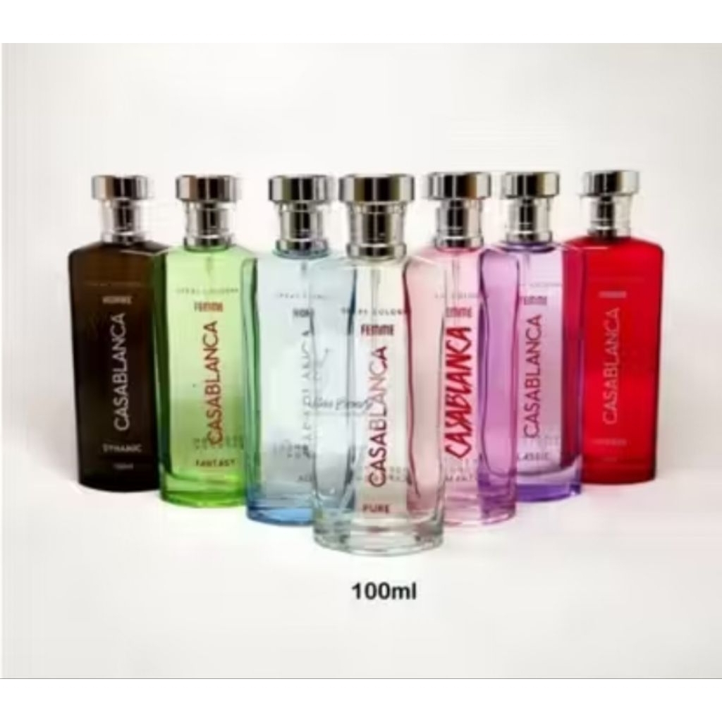 [BOTOL KACA]PARFUM CASABLANCA HOMME SPRAY COLOGNE 100ML
