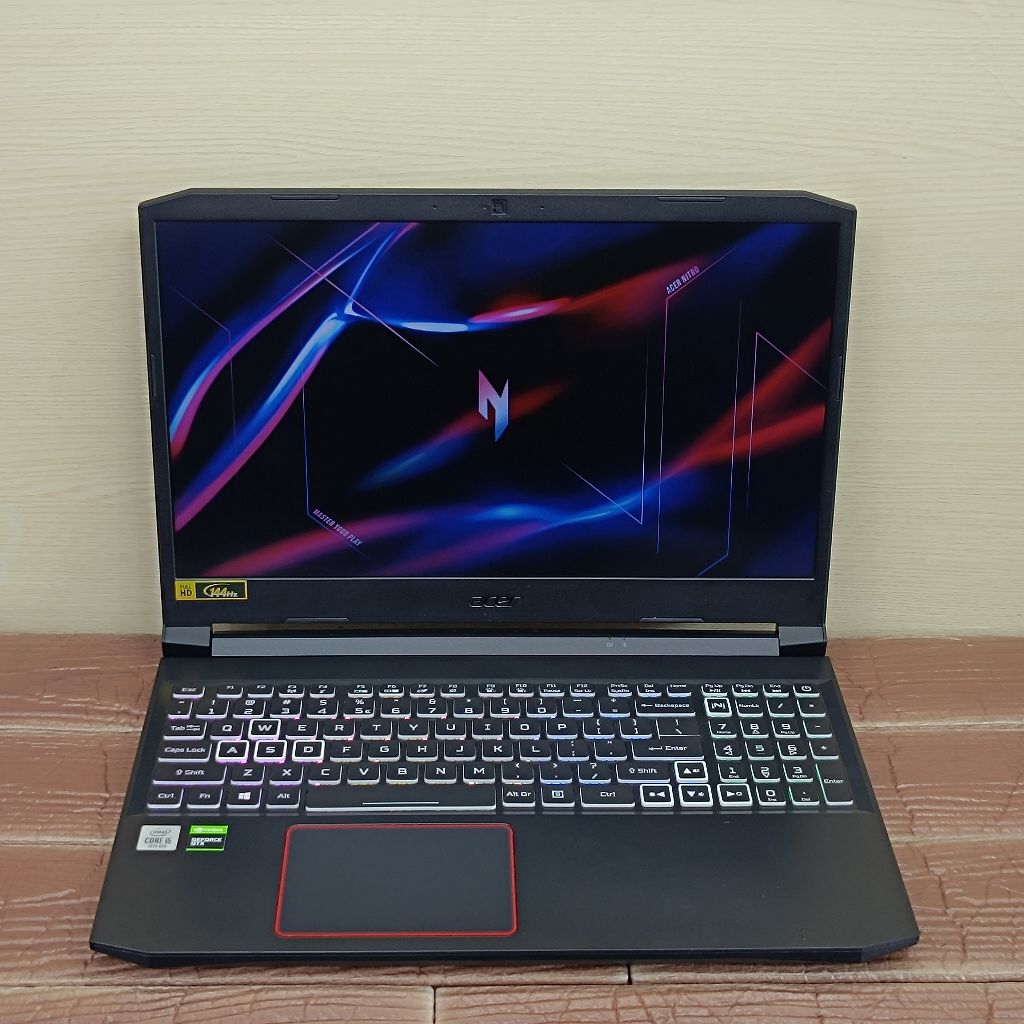 Laptop Acer NITRO 5 GAMING AN515-55 Intel Core i5-10300H RAM 8GB SSD 512GB GTX 1650 Ti GEN10 RGB