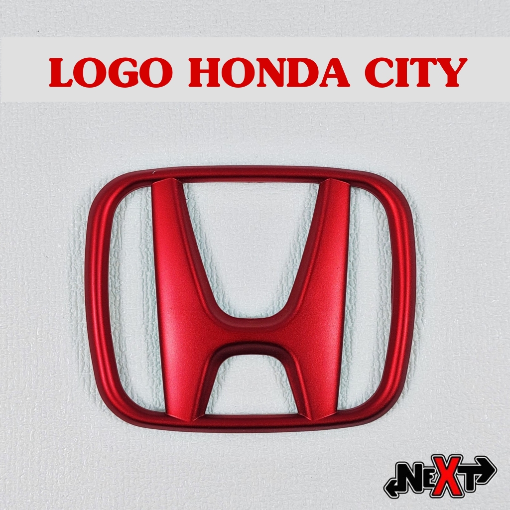 Emblem CITY/ Logo Honda CITY/ Logo Honda CITY Red Doff