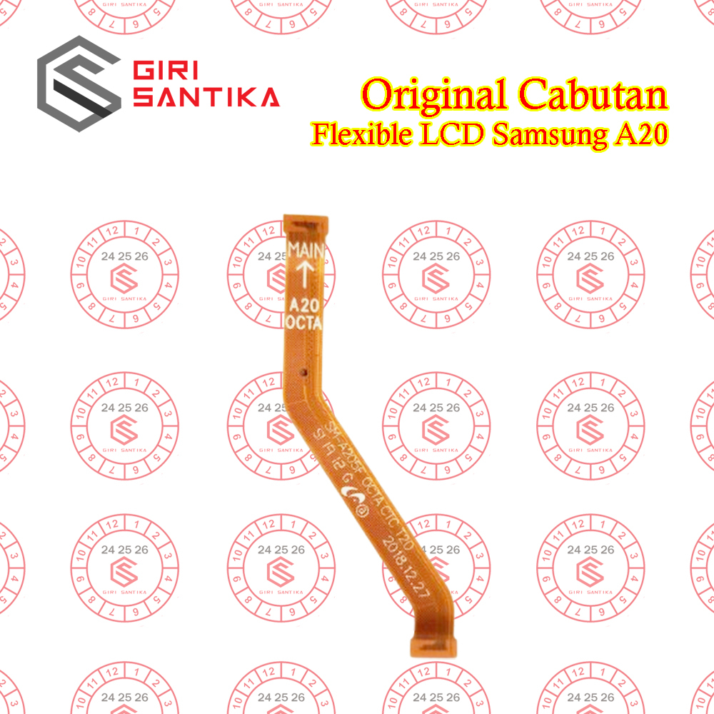 Flexible LCD Samsung A20 A205 Original Cabutan