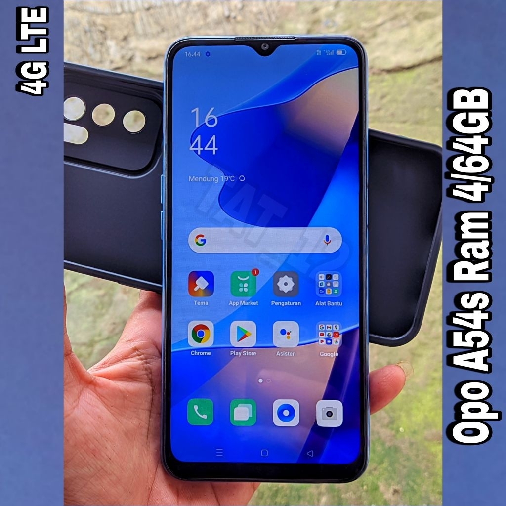 Opo A54s Ram 4GB Internal 128GB Sinyal 4G (LTE) Second Original Resmi Siap Pakai Normal Berkualitas 