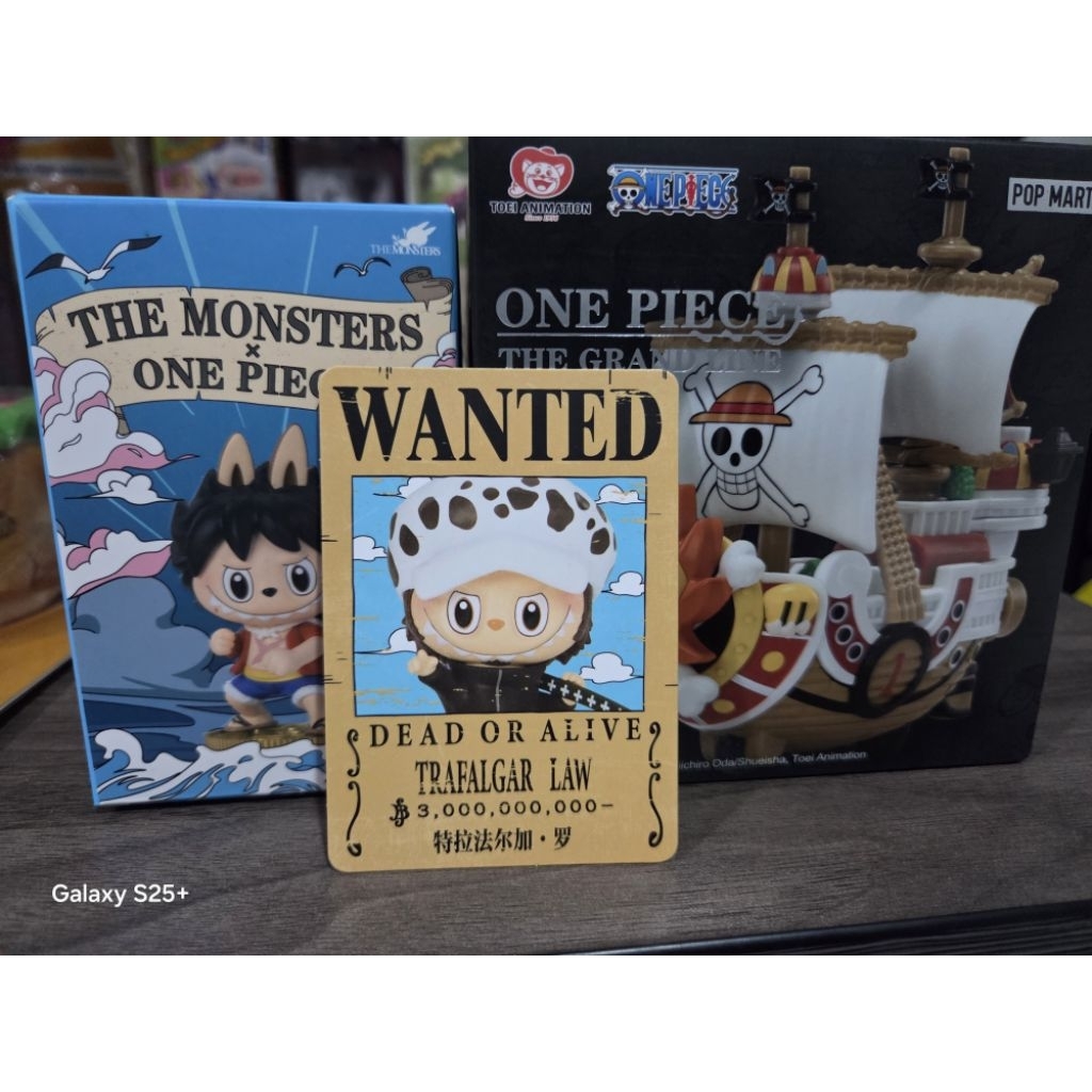 COMBO HEMAT ~ POP MART Labubu One piece selected + One Piece kapal selected ORI