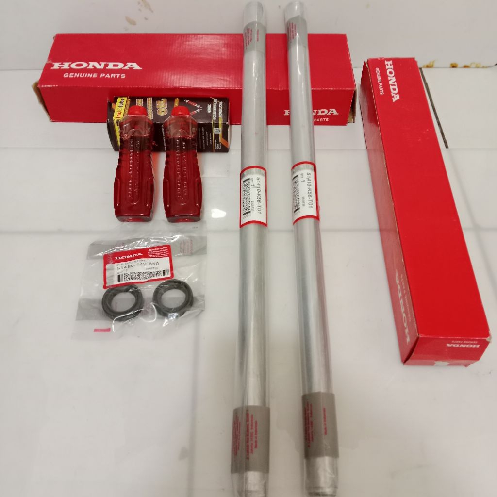 COD Sok depan honda K56 Sonic 150 Sonic 150 R Paket komplit sok sil oli