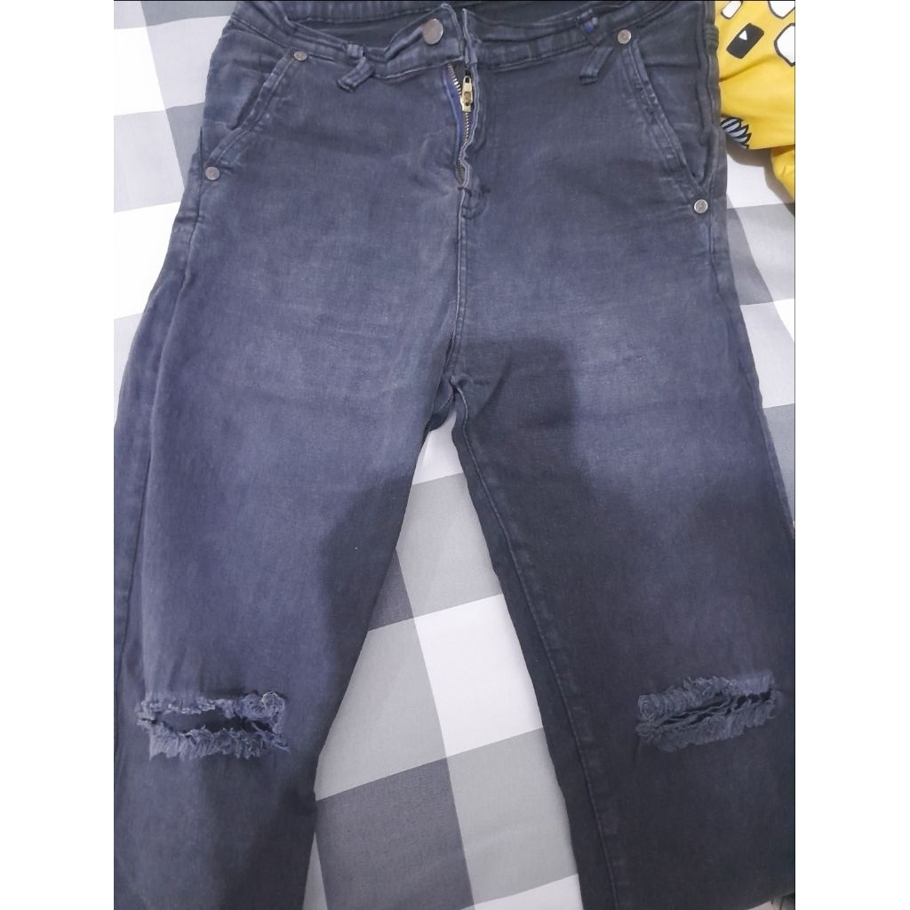 celana jeans hugo boss wanita (preloved)