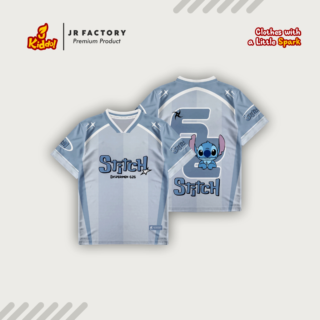 KIDS JR FACTORY Jersey Anak Anime Kaos Dryfit Brazil Milano Casual Rugby Streetwear Vintage Hockey U