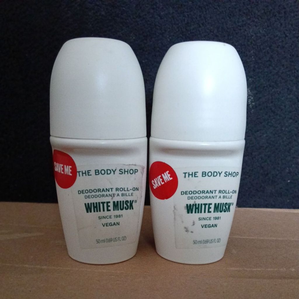 white musk deodorant vegan the body shop exp 2026