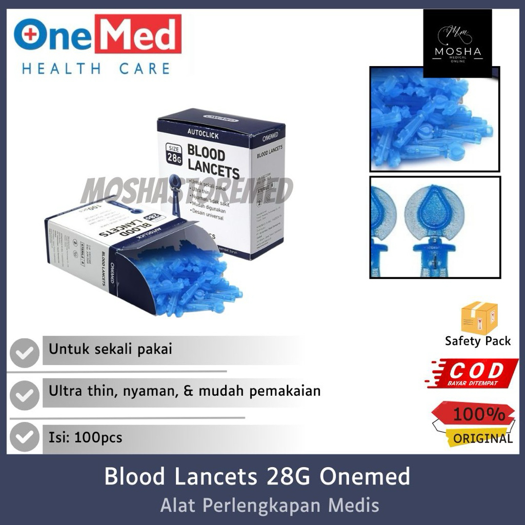 ONEMED-Blood Lancet 28G