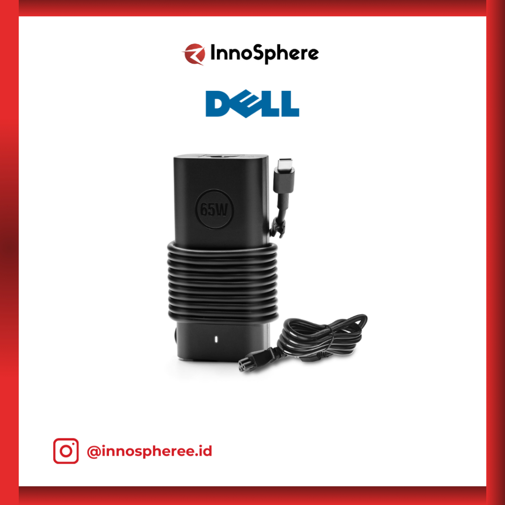 Charger Chromebook Dell 3100 65W - Type C