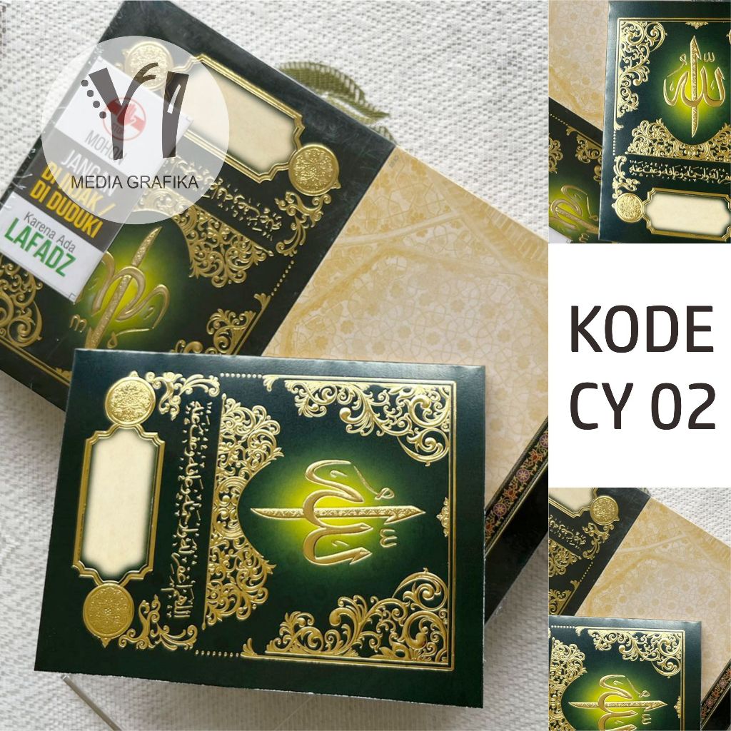 COVER YASIN CY 02, COVER BUKU YASIN CY 02, COVER CY 02