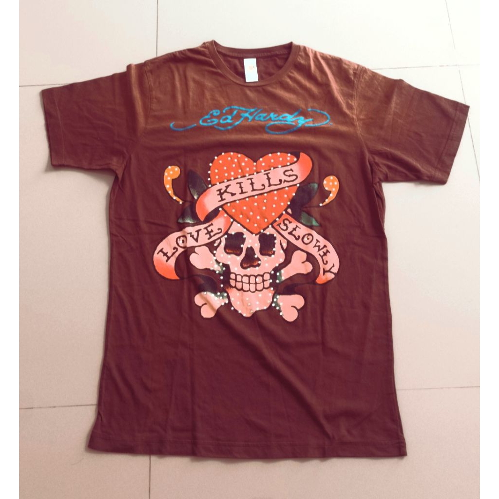 Kaos Unisex Ed Hardy