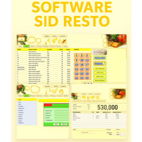 Software SID Resto Full Version – Aplikasi Kasir & Manajemen Restoran Lengkap