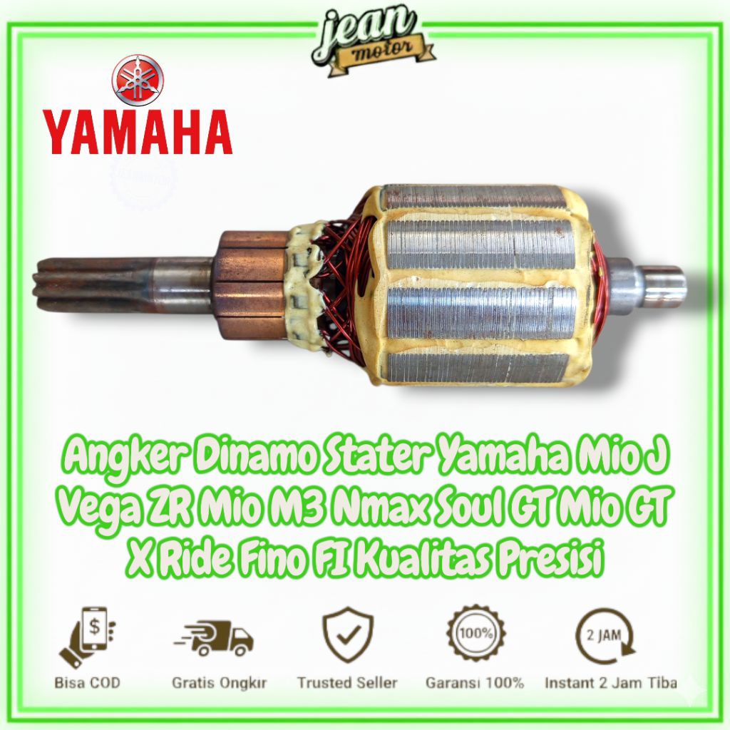 Angker Dinamo Stater Yamahan Mio J Vega ZR Mio M3 Nmax Soul GT Mio GT X Ride Fino FI Kualitas Presis
