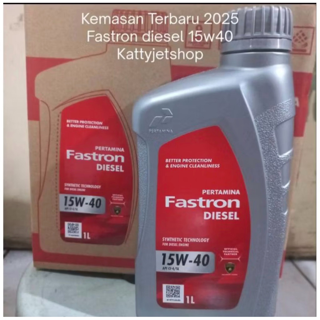 Oli Fastron diesel  15w40 for diesel engine 1liter 1L dijamin ORI 100% tembus website
