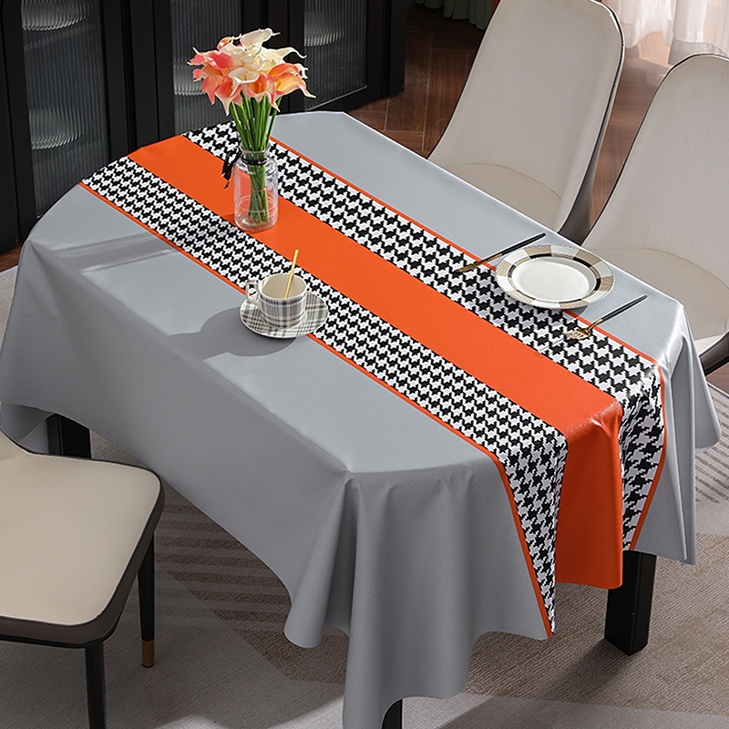 Taplak Meja PVC - Tahan Air, Anti Minyak & Praktis Tampilan Elegan & Berkelas untuk Meja Makan dan M