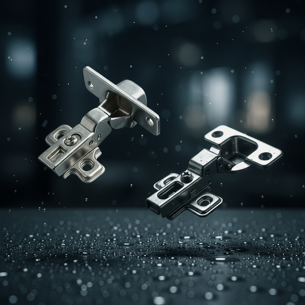 Engsel Sendok Bengkok & Lurus – Soft Close Kabinet Modern – Cocok untuk Lemari/Kitchen Set, Rapi & A