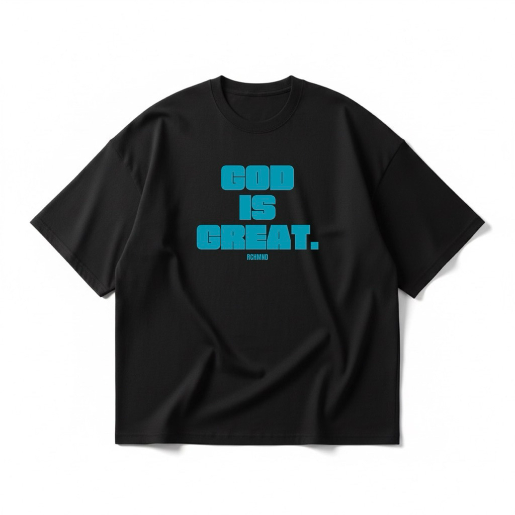 Kaos Oversize God Is Great Rchmnd