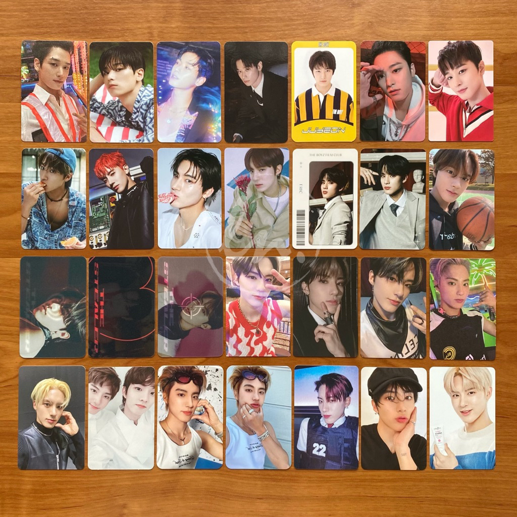 [CLEARANCE SALE] THE BOYZ ERIC JUYEON PHOTOCARD TRADING CARD BENEFIT POB ALBUM PC TC MD CONCERT TBZ