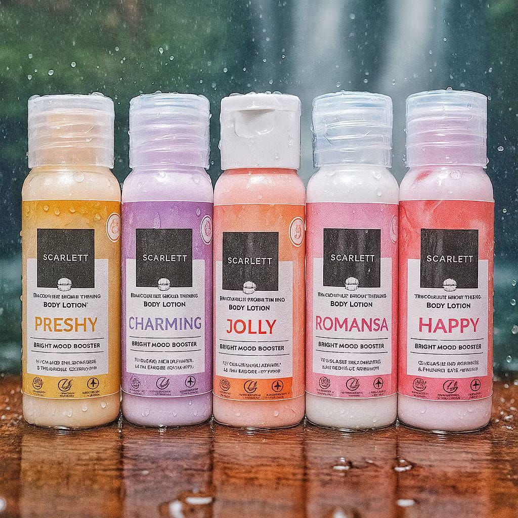 Scarlet BodyLotion mini 30ml & Shower | Kemasan Travel| Tester