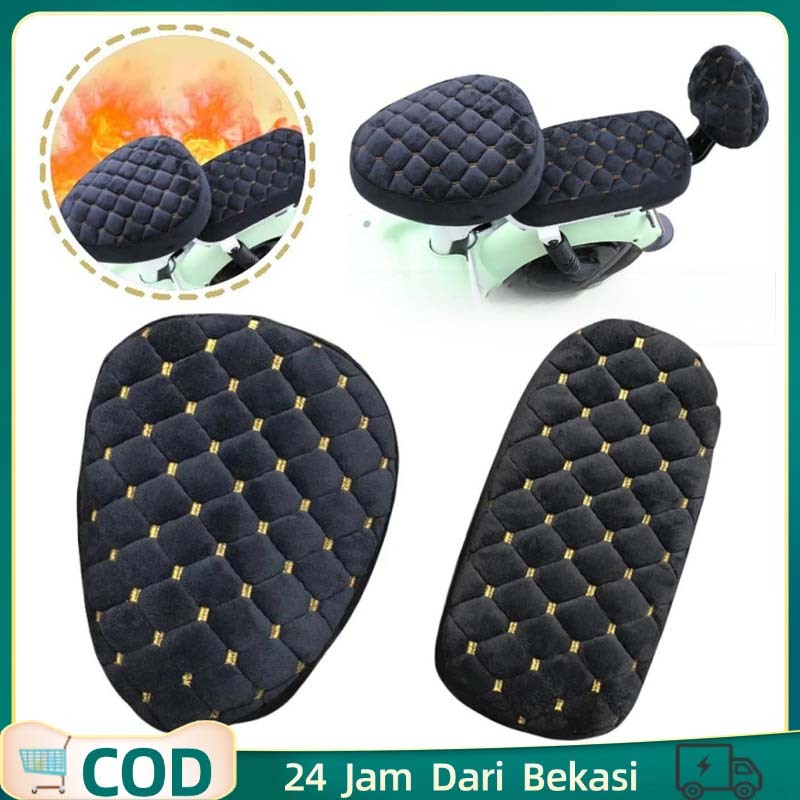 Seat Cover Sepeda Listrik Sarung Jok Sepeda Listrik 3in1 Cover Jok Sepeda Listrik Pelindung Jok Sepe