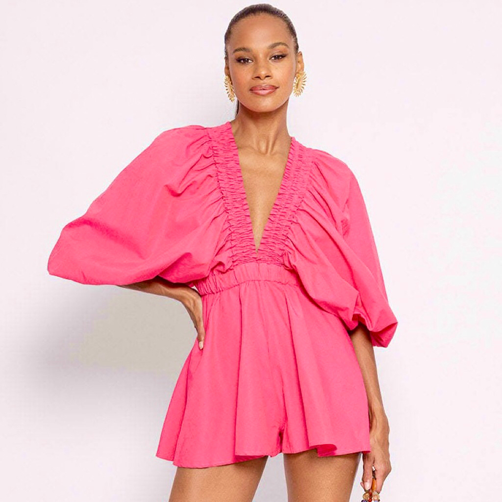 Jumpsuit wanita casual jumpsuit wanita Impor J0124 Jumpsuit wanita korea / korean style jumpsuit