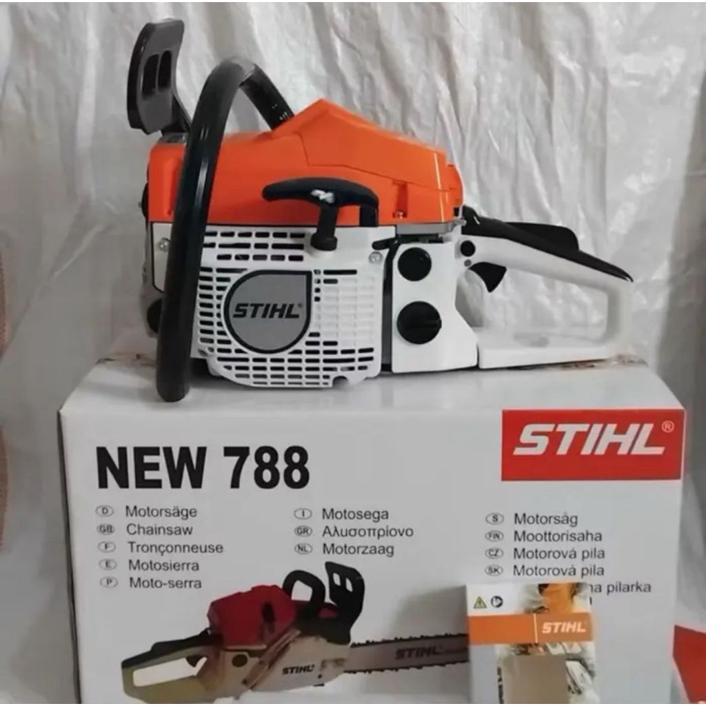 Mesin Chainsaw Senso NEW 788 STIHL Bar 22 Inch Gergaji Mesin ORIGINAL FULLSET