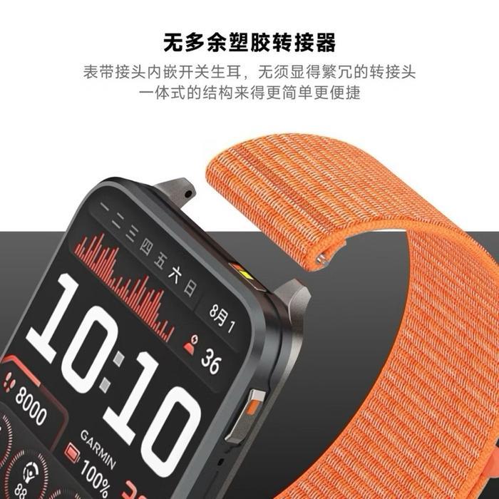 Strap Nylon Smartwatch COROS Nomad 2025/COROS APEX 4 46mm Tali Pengganti Smartwatch COROS Nomad 2025