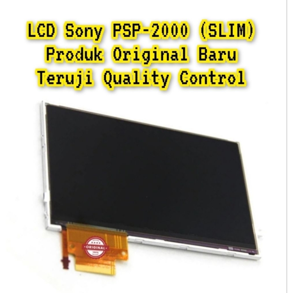 Layar LCD Sony PSP-2000 SLIM (Original Baru)
