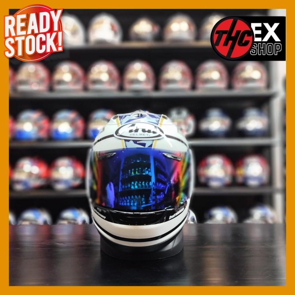 ARAI RR5 EDWARD LEGEND WHITE SIZE S SECOND 2ND ORIGINAL FULL FACE MOTORCYCLE HELMET