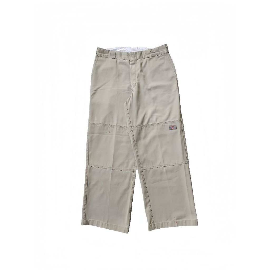 Dickies double knee khaki
